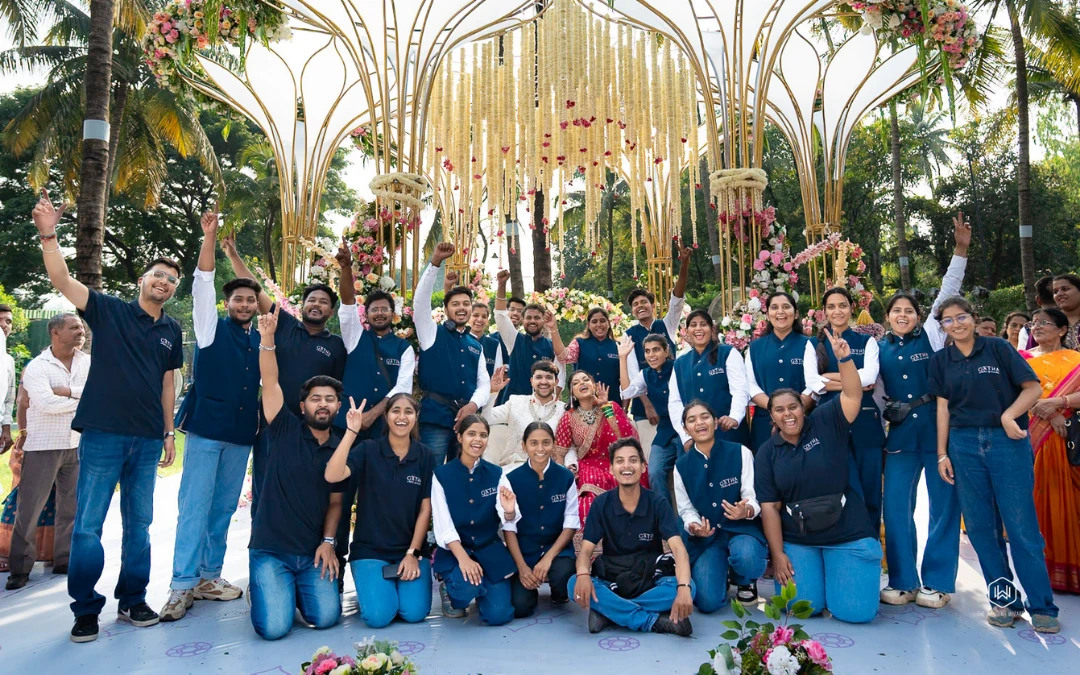 The Gātha team on an event day